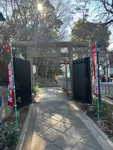 花園稲荷神社の鳥居