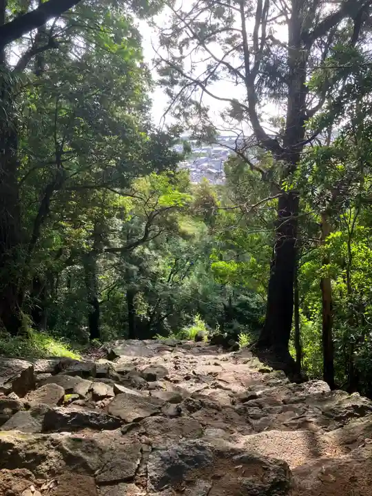 神倉神社(熊野速玉大社摂社)の景色