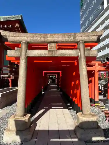 東京羽田 穴守稲荷神社の鳥居