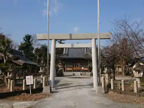 八幡神社の鳥居