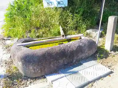 白山社(桧原白山社)の手水舎