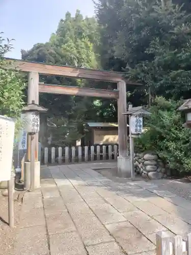 伊勢神社の鳥居