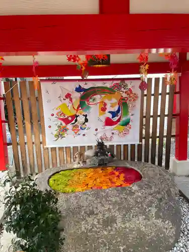 別小江神社の手水舎