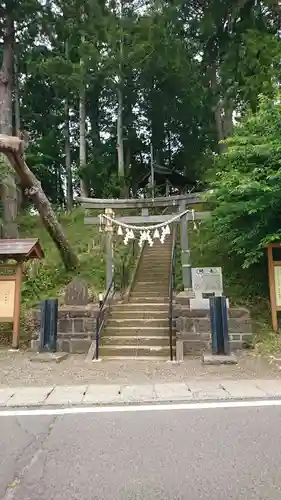 浮嶋神社の鳥居