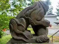 駒林神社の狛犬