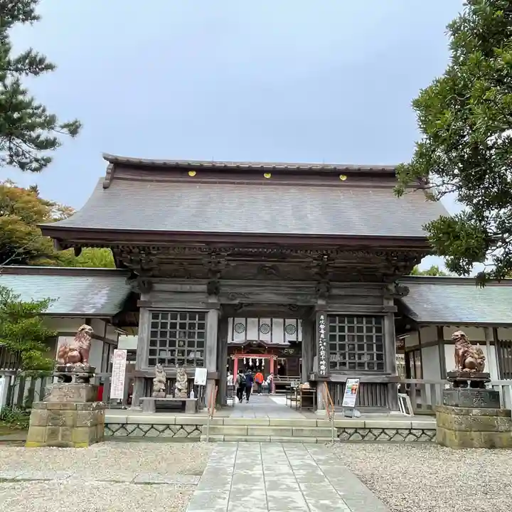 大洗磯前神社の山門・神門