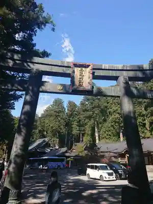 日光二荒山神社の鳥居