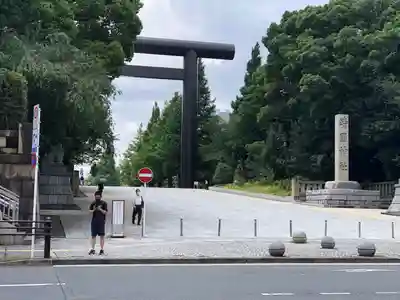 靖國神社の鳥居