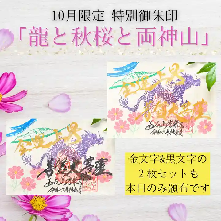 【公式】龍門院常楽寺(秩父札所十一番)の御朱印