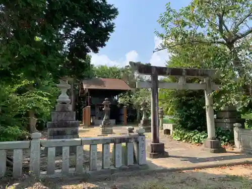 行逢神社の鳥居