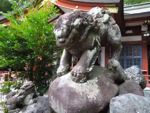 寒田神社の狛犬