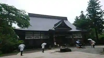 中尊寺の本殿・本堂