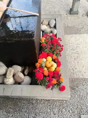 上尾御嶽神社の手水舎