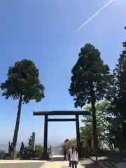 大山阿夫利神社の景色