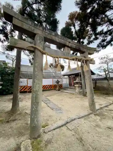 若宮八幡宮（佐古）の鳥居