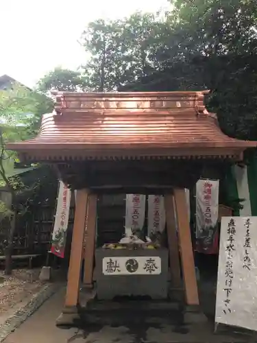 田無神社の手水舎