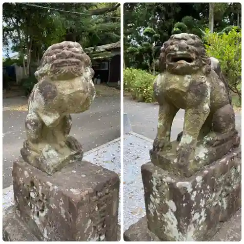 熊野神社の狛犬