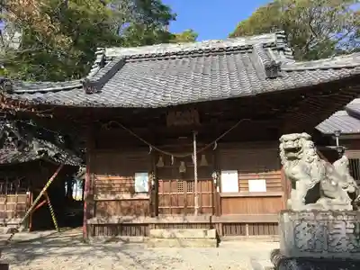 犬ヶ坪神明社の本殿・本堂
