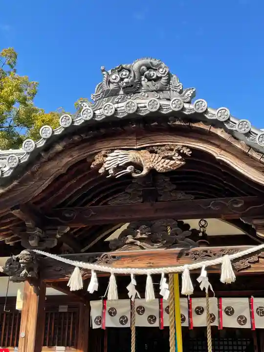 日部神社の芸術