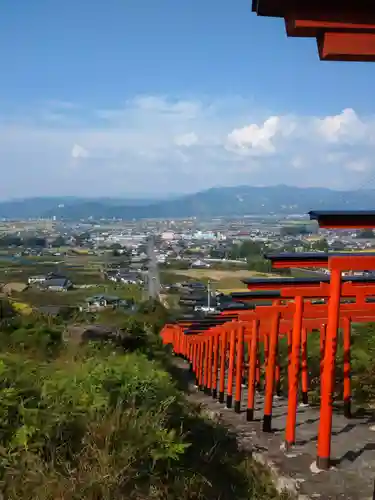 浮羽稲荷神社の景色