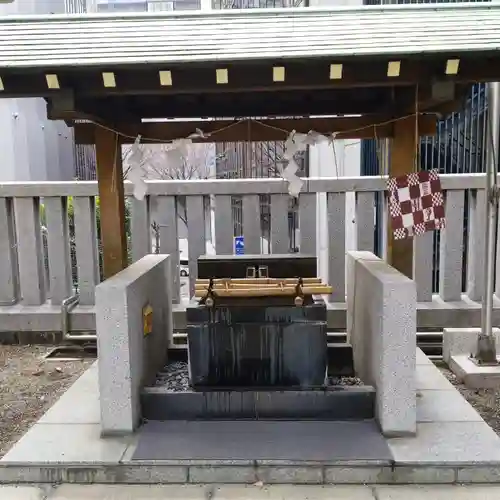 宮益御嶽神社の手水舎