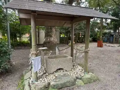 畠田神社の手水舎