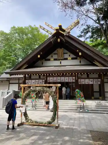 新琴似神社の本殿・本堂
