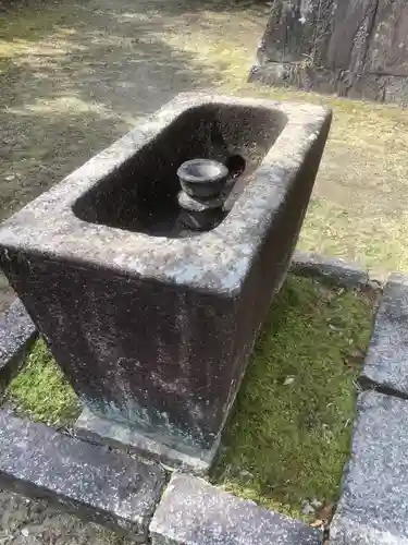 長母寺の手水舎