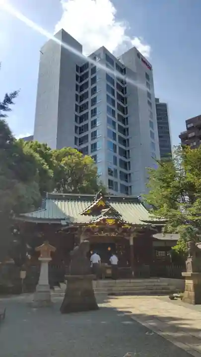 金王八幡宮の本殿・本堂