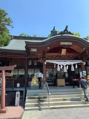 田村神社の本殿・本堂