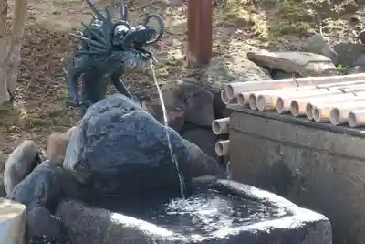 大鏑神社の手水舎