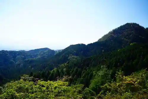 神角寺の景色