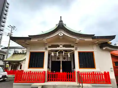 中村八幡神社の本殿・本堂
