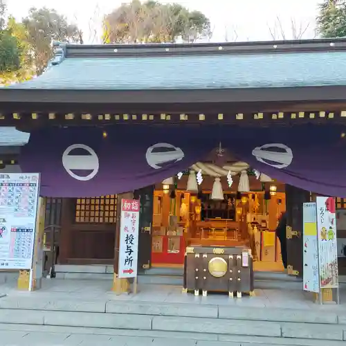 新田神社の本殿・本堂