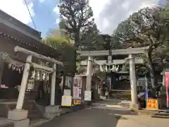 太子堂八幡神社の鳥居