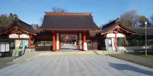 北海道護國神社の山門・神門