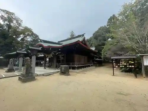 筑紫神社の本殿・本堂