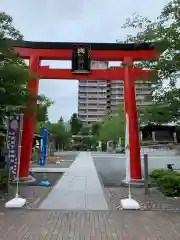 亀戸浅間神社の鳥居