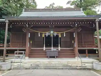 津江神社の本殿・本堂