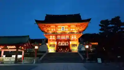 伏見稲荷大社の山門・神門