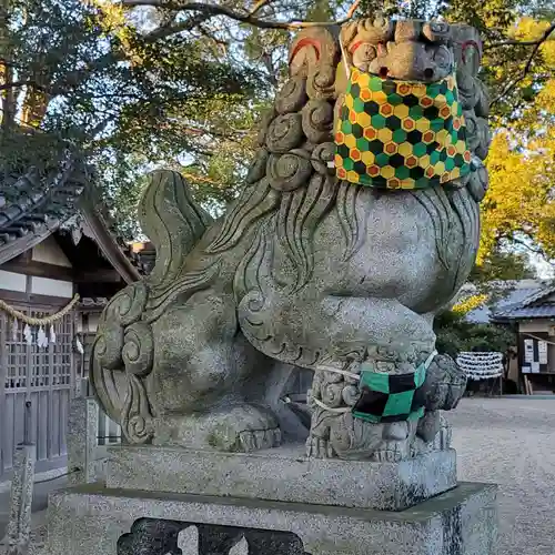 小垣江神明神社の狛犬