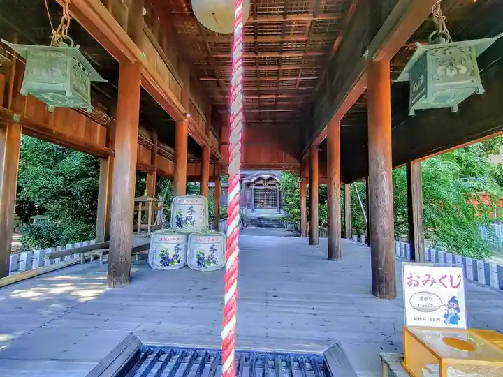 白山神社(木曽川町黒田)の本殿・本堂