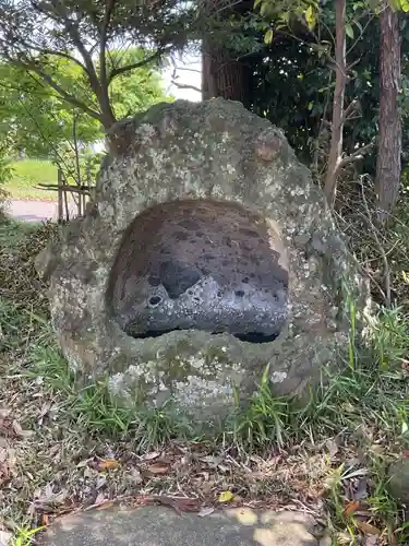 大針神社の庭園