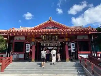 波上宮の本殿・本堂