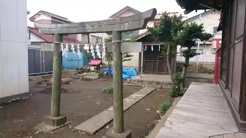 浅間神社の鳥居