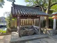 亀森八幡神社の手水舎