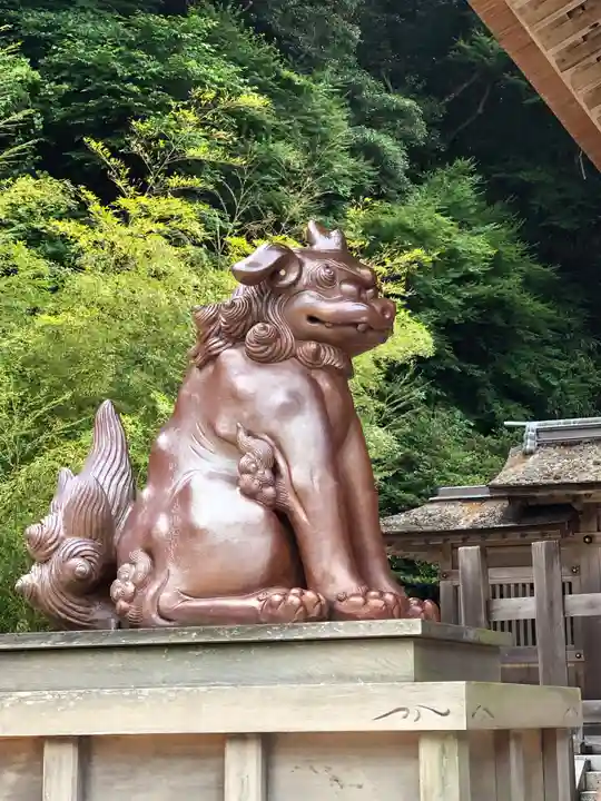 美保神社の狛犬