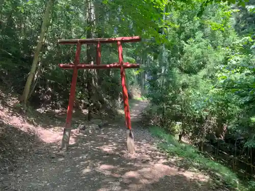 母の白滝神社(山梨県)