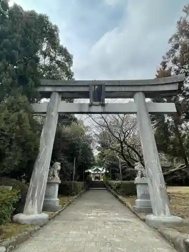 火男火賣神社（下宮）の鳥居