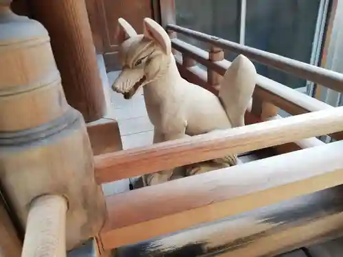 大鳥神社の狛犬